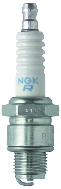 NGK Spark Plug, Standard Spark Plug, BR4HS, Resistor, Copper Core, Single – 3322