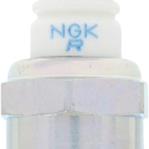 NGK Spark Plug, Standard Spark Plug, BPMR6A Solid, Resistor, Copper Core Electrode/ Nickel Tip, Flat Seat, Single – 4972