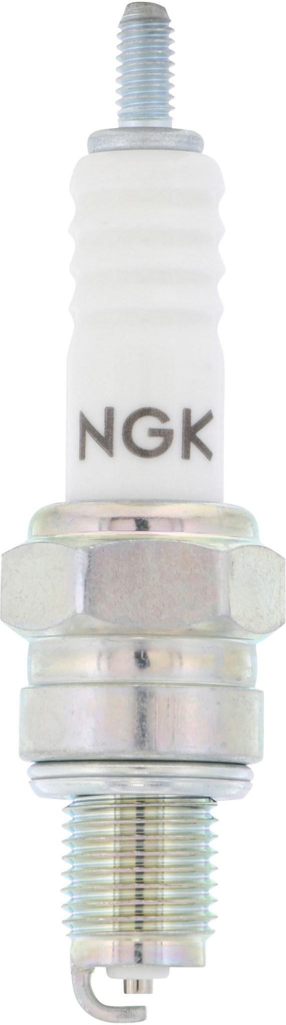 NGK Spark Plug, Standard Spark Plug, C8HSA, 5/8 Inch Hex, 0.028 Inch Pre Gap Size, Copper Center Electrode, Nickel Center Electrode Tip – 6821