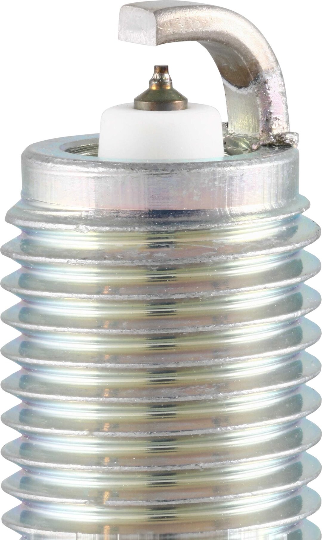 NGK Spark Plug, Laser Iridium Spark Plug, ILKFR7A8, Resistor, Copper Center Electrode, Iridium Center Electrode Tip, Standard, Single – 90418