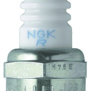 NGK Spark Plug, Standard Spark Plug, BMR7A Solid, Resistor, Copper Core, Nickel Tip, Flat Seat, Single – 91044