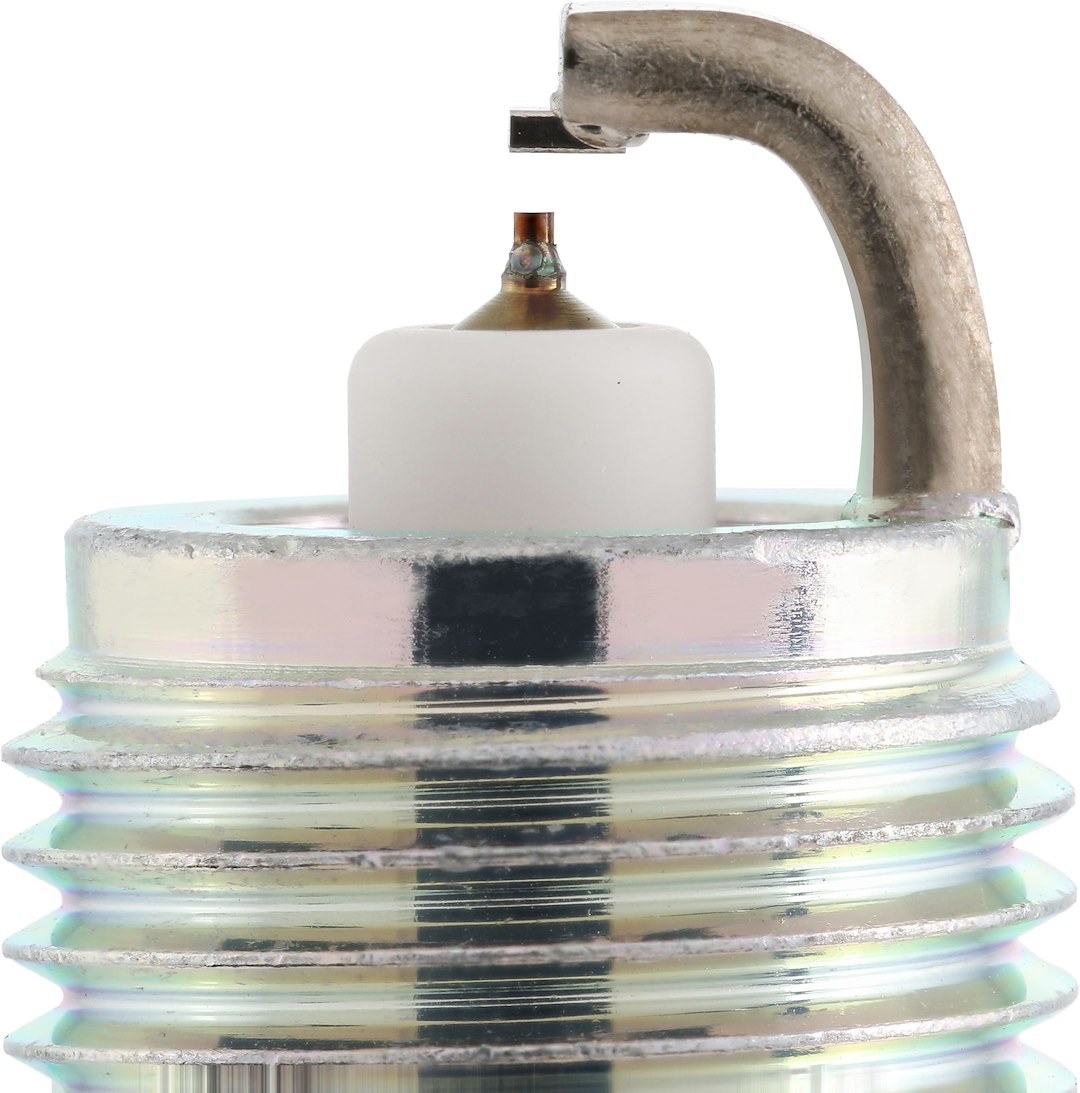 NGK Spark Plug, Ruthenium Hx Spark Plug, LFR6BHX, Resistor, Copper Core, Ruthenium Tip, Flat Seat, Single – 93420