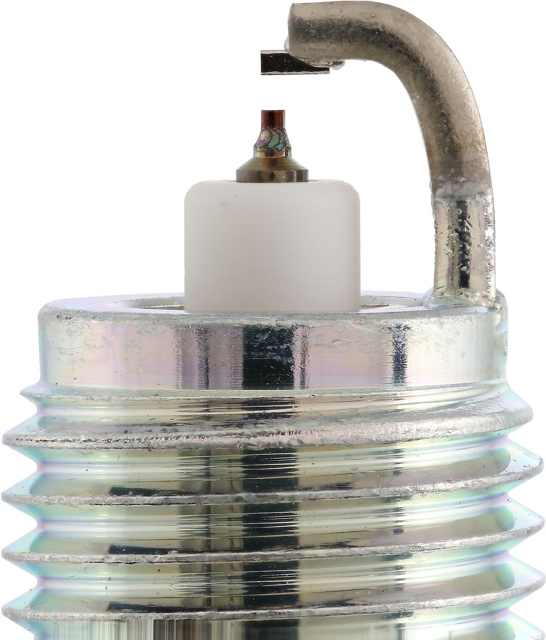 NGK Spark Plug, Ruthenium Hx Spark Plug, LKR6BHX-E, Resistor, Copper Core, Ruthenium Tip, Flat Seat, Single – 93763