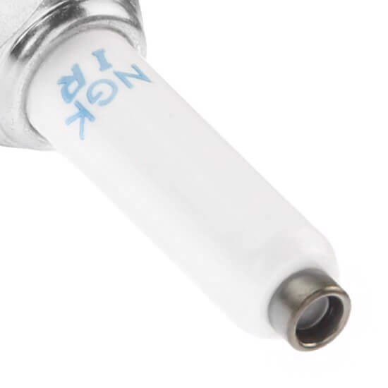 NGK Spark Plug, Laser Iridium Spark Plug, IKER7A8EGS, 0.031 Inch Gap, Copper Core, Nickel Tip, Flat Seat Type, Single – 94224