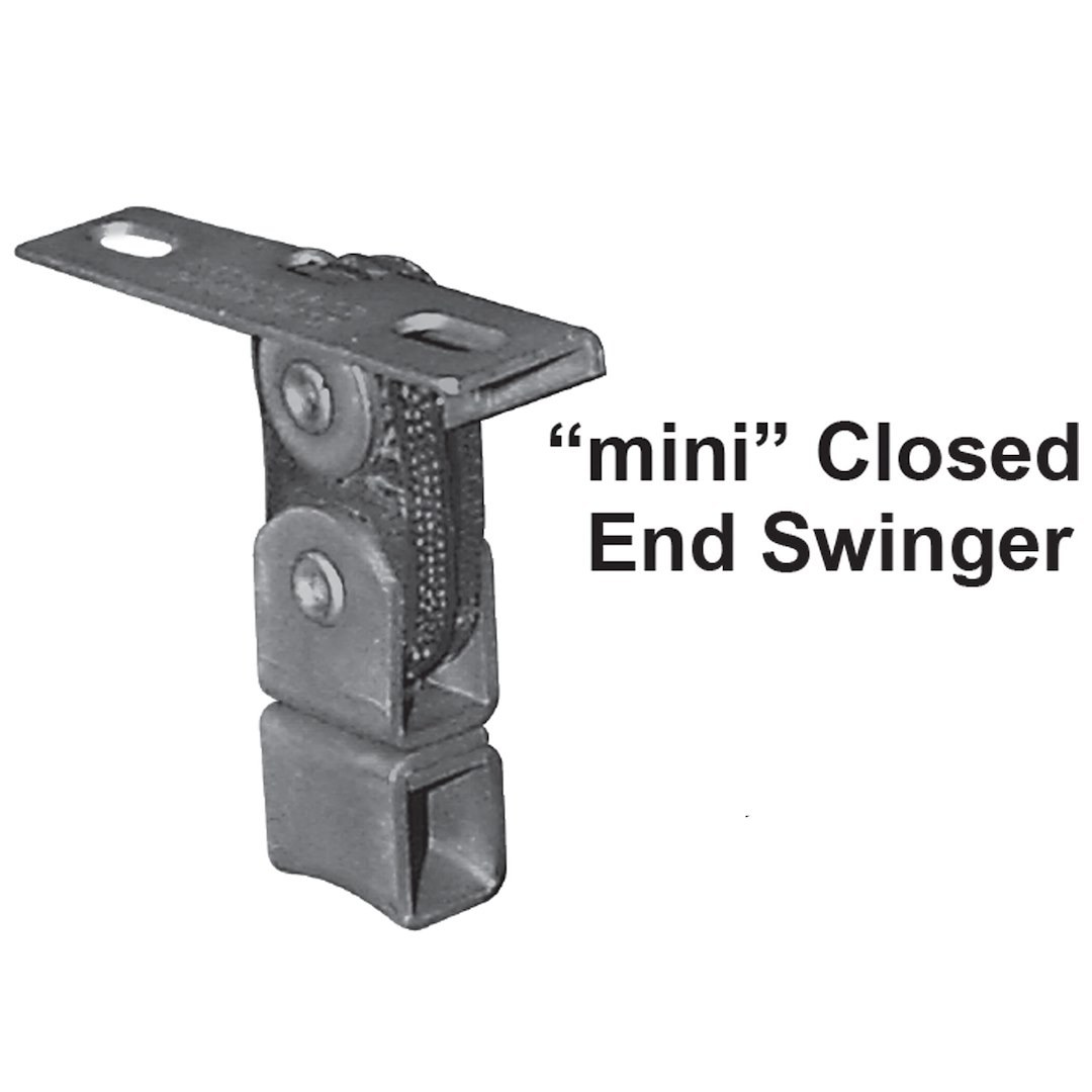 Nickson Inc Exhaust Muffler Hanger, Closed End Swinger, Steel – 00074