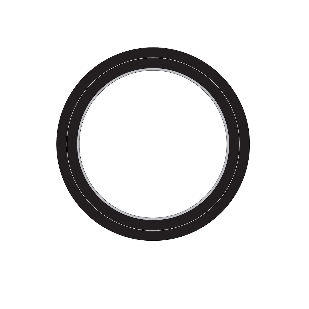Nickson Inc Exhaust Pipe Flange Gasket, With Adapter, Single – 13736-1