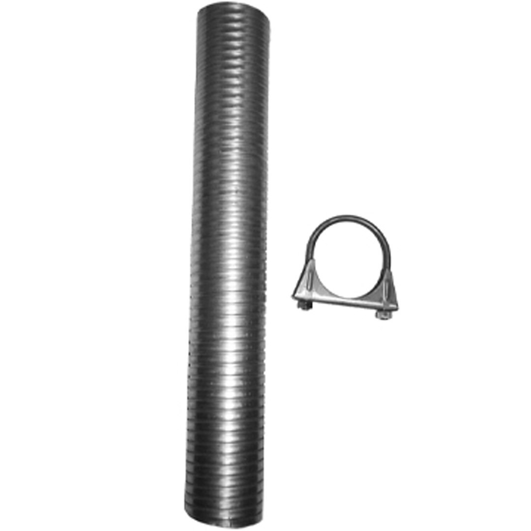 Nickson Inc Exhaust System Repair Kit, Use to Repair Small Sections of Exhaust Pipe, Flexible Steel Tubing – 17035