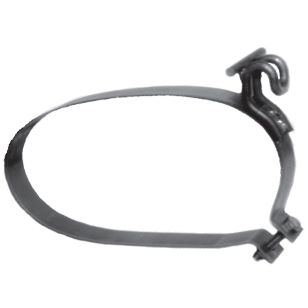 Nickson Inc Exhaust Muffler Strap, 11 Inch Width X 5-3/4 Inch Height, Steel, Single – 20240-1