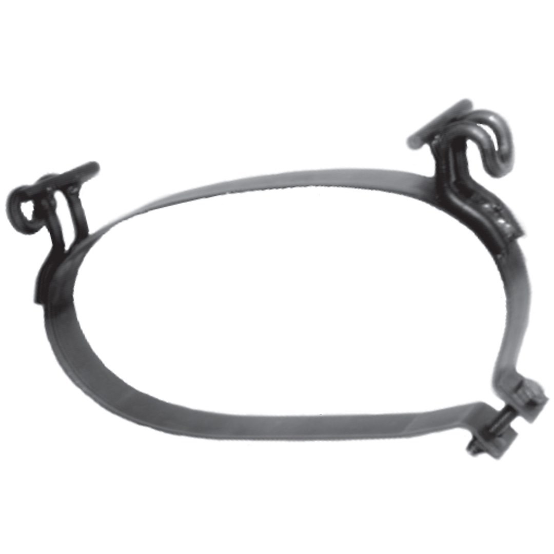 Nickson Inc Exhaust Muffler Strap, 11 Inch Width X 5-3/4 Inch Height Dual Hanger, Steel, Single – 20242-1