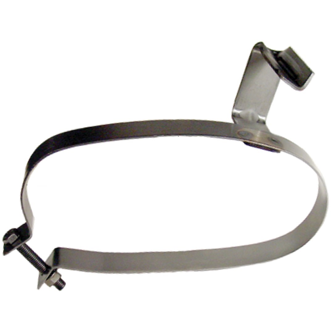 Nickson Inc Exhaust Muffler Strap, 9-3/4 Inch Width X 4-1/2 Inch Height, Steel, Single – 20823-1
