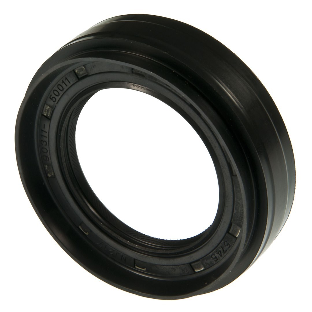 National Auto Trans Output Shaft Seal, 1.969 Inch Inside Diameter, 3.161 Inch Outside Diameter, 0.65 Inch Width, Polyacrylate, Single – 710112