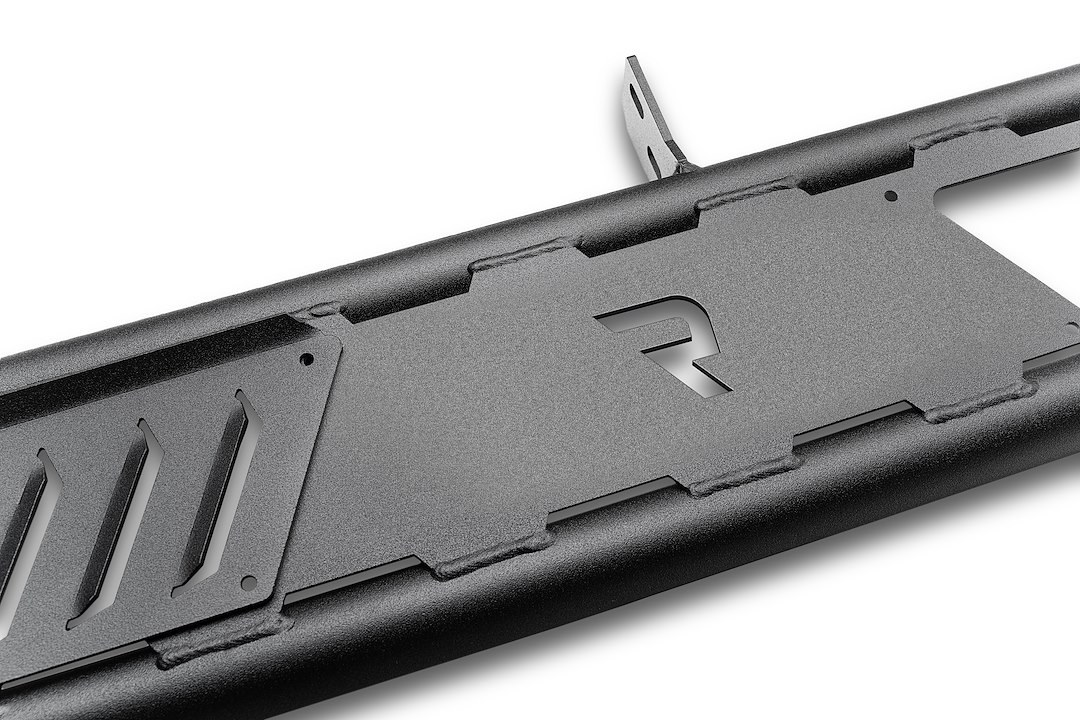 N-Fab Running Board, Roan, Powder Coat, Textured Black, Steel, Unlighted, Rocker Panel Mount – NBJ194T-TX