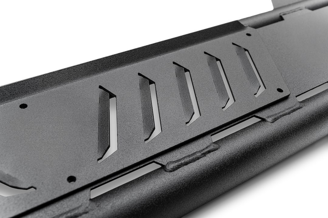 N-Fab Running Board, Roan, Powder Coat, Textured Black, Steel, Unlighted, Rocker Panel Mount – NBJ194T-TX
