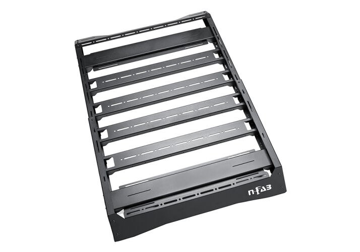 N-Fab Roof Rack Platform, Fits Most OEM and Aftermarket Crossbars, 24 Inch to 41 Inch Length X 34 Inch Width – U34253400