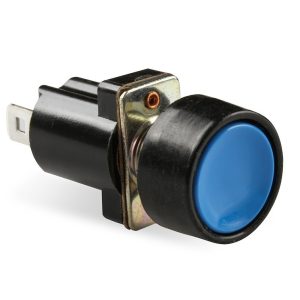 Nos Multi Purpose Switch, 12 Volt, Momentary Switch, Round, Blue, Without Safety Cover – 15610NOS