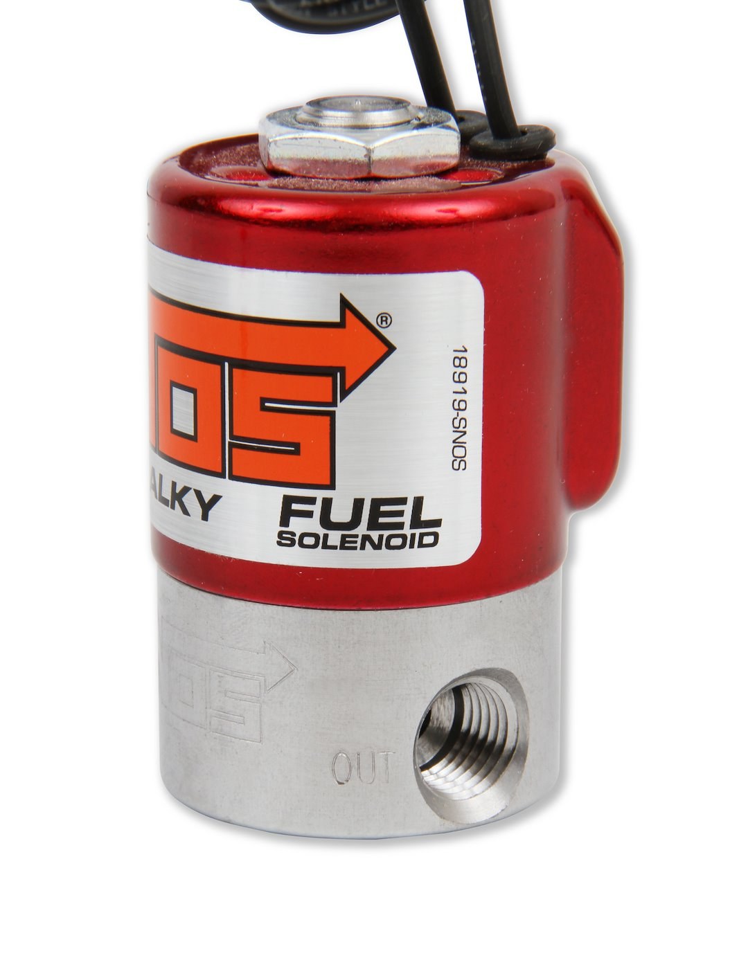 Nos Fuel Solenoid, Cheater, Used When Plumbing Multiple Systems on Intake Manifold, 1/4 Inch Inlet, 1/4 Inch Side Outlet – 18060NOS