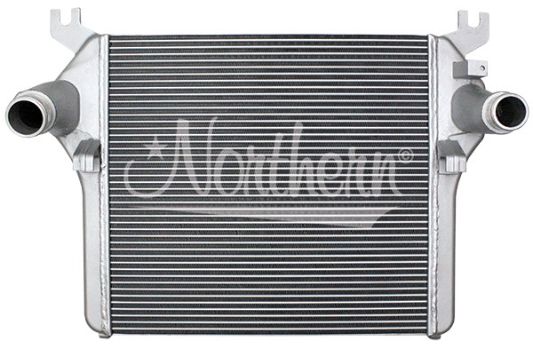 Nth.radiator Intercooler, Air to Air, 27 Inch X 25-3/8 Inch X 2-1/4 Inch, Single 3 Inch Inlet, Single 2-3/4 Inch Outlet – 222349