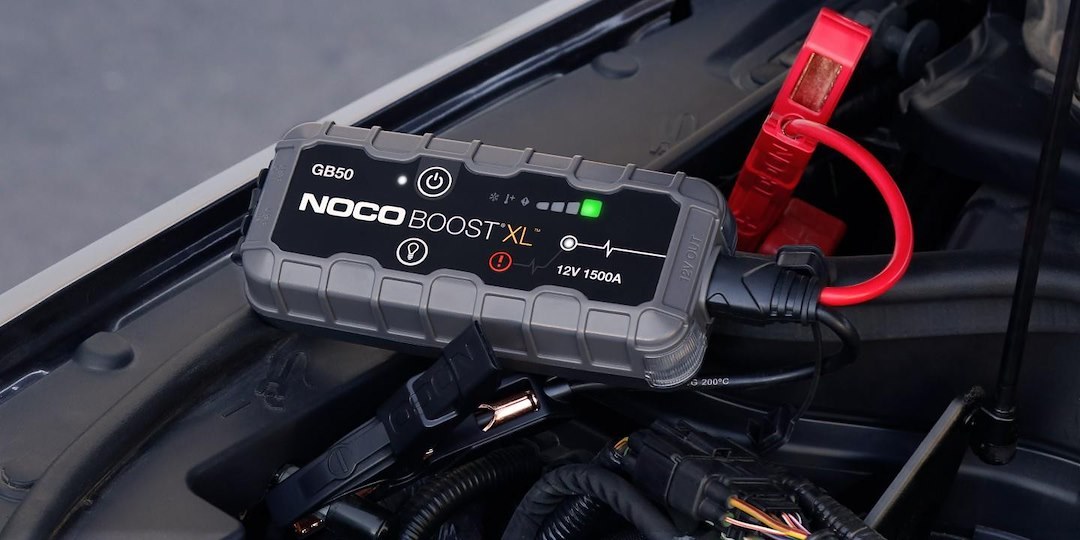 Noco Battery Portable Jump Starter, 12 Volt Lead-Acid Batteries, 1500 Amp Peak, Up to 30 Jump Starts Per Charge – GB50