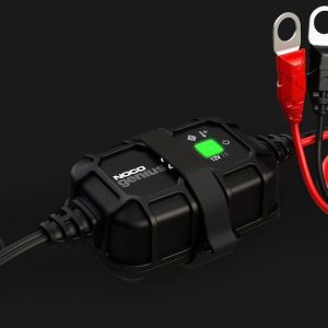 Noco Battery Charger, For 6 Volt/ 12 Volt Batteries, 120 Volt to 240 Volt AC/ 50 to 60 Hz, 9 Step Fully Automatic – GENIUS2