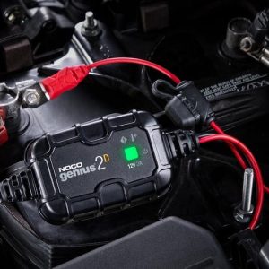 Noco Battery Charger, For 12 Volt Batteries, 120 Volt to 240 Volt AC/ 50 to 60 Hz, 2 Amp Charging Current, Direct-Mount – GENIUS2D