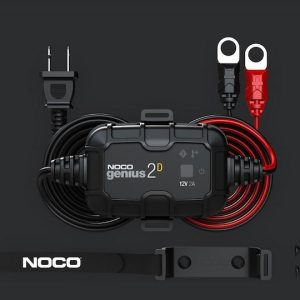 Noco Battery Charger, For 12 Volt Batteries, 120 Volt to 240 Volt AC/ 50 to 60 Hz, 2 Amp Charging Current, Direct-Mount – GENIUS2D