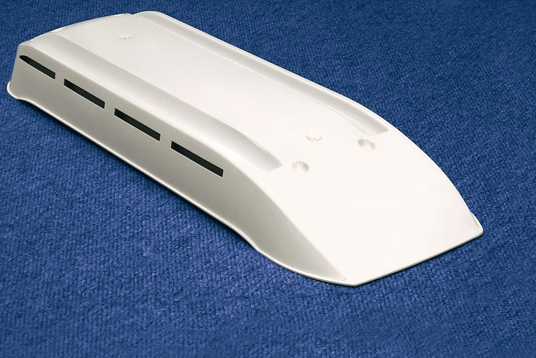 Norcold Refrigerator Vent Cover, For Norcold Vent Base Part Number 616319BWH, Polar White, Plastic – 622293CBW
