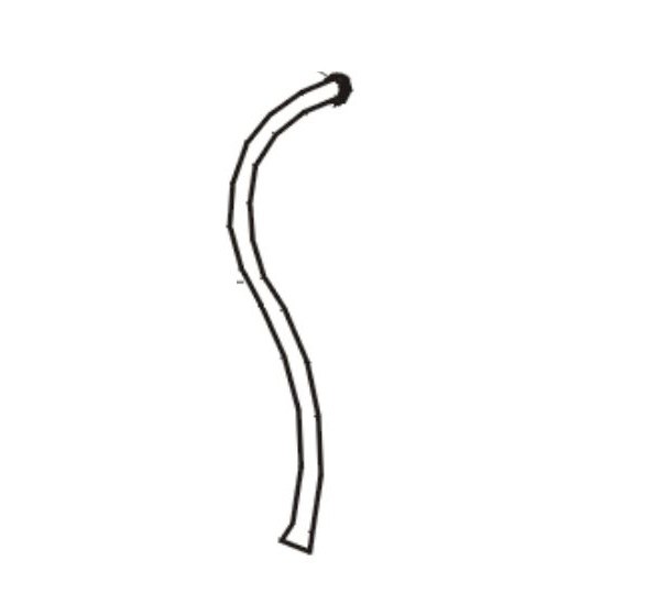Norcold Refrigerator Drain Tube, Replacement for Norcold 1200/ 1210 Series Refrigerator – 622392