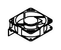 Norcold Refrigerator Cooling Fan Assembly, Replacement for Norcold N62/N82/N1095/2117 Series Refrigerator – 623442