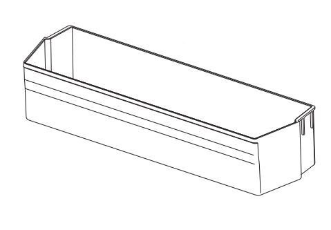 Norcold Refrigerator Door Bin, Replacement for Norcold DE0041/ DE0061/ EV0041/ EV0061, Large, White – 623696