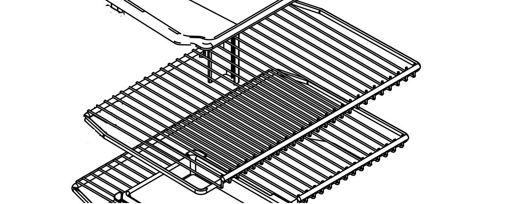 Norcold Refrigerator Shelf, Replacement for Norcold DE0061 Model Refrigerators, Wire – 632453