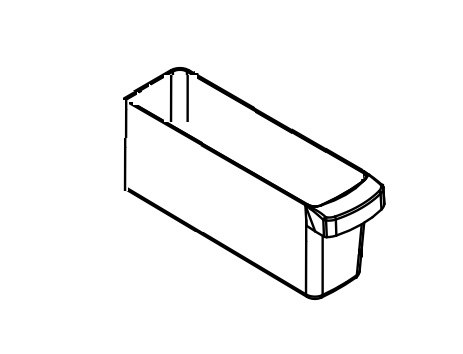 Norcold Refrigerator Door Bin, Replacement for Norcold 2118 Series Refrigerator – 636910