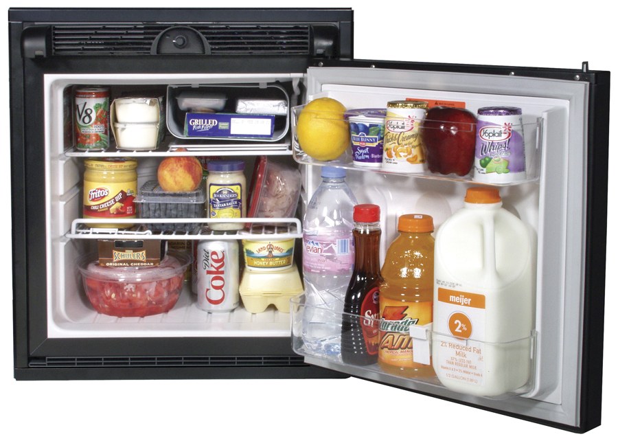 Norcold Refrigerator, Single Compartment Refrigerator with Freezer, Proud Mount/ Flush Mount, 2.7 Cubic Foot – DC751BB