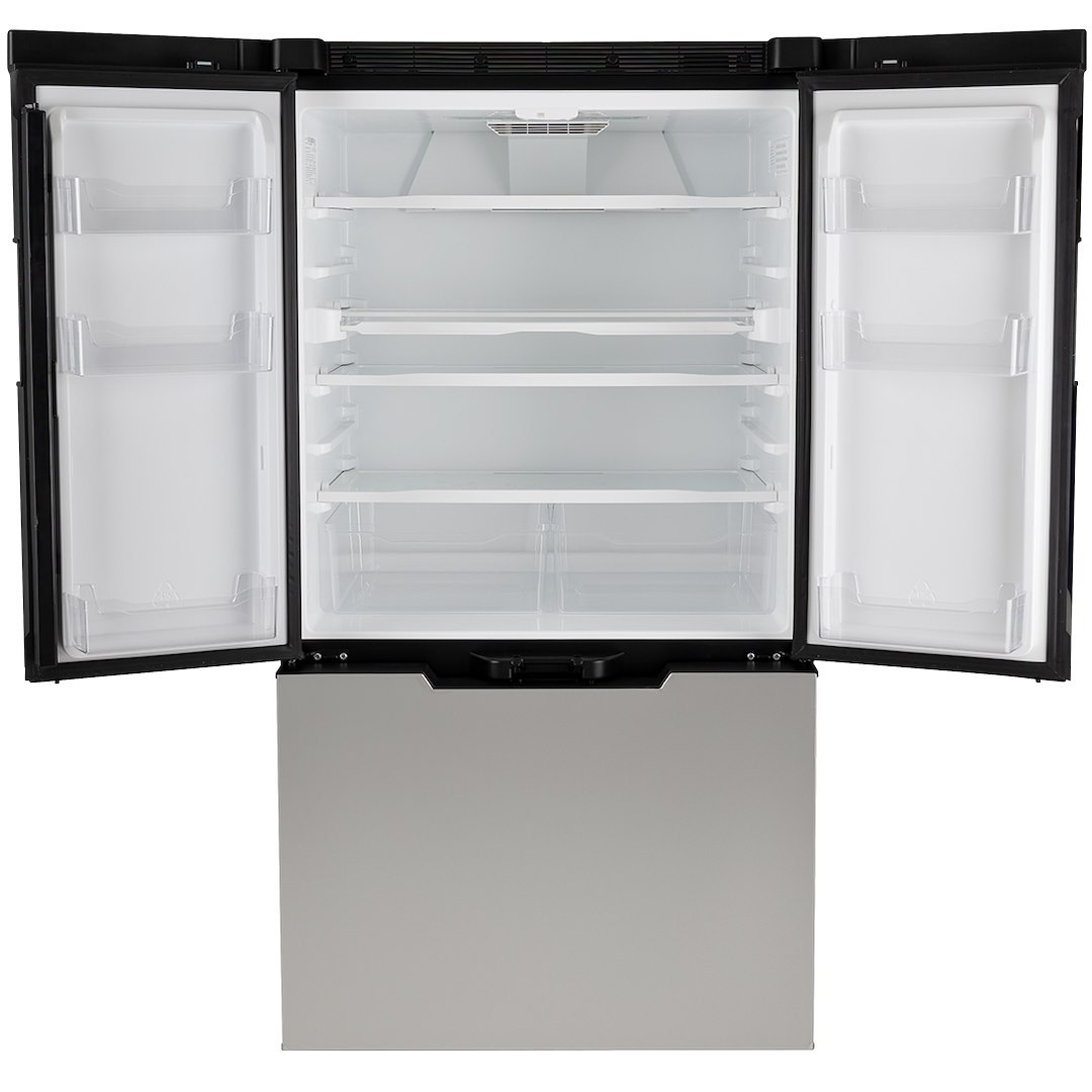 Norcold Refrigerator, Polar® Elite, Dual Compartment 3 Door Refrigerator with Freezer, Permanent Mount, 19 Cubic Foot – N20DCSS