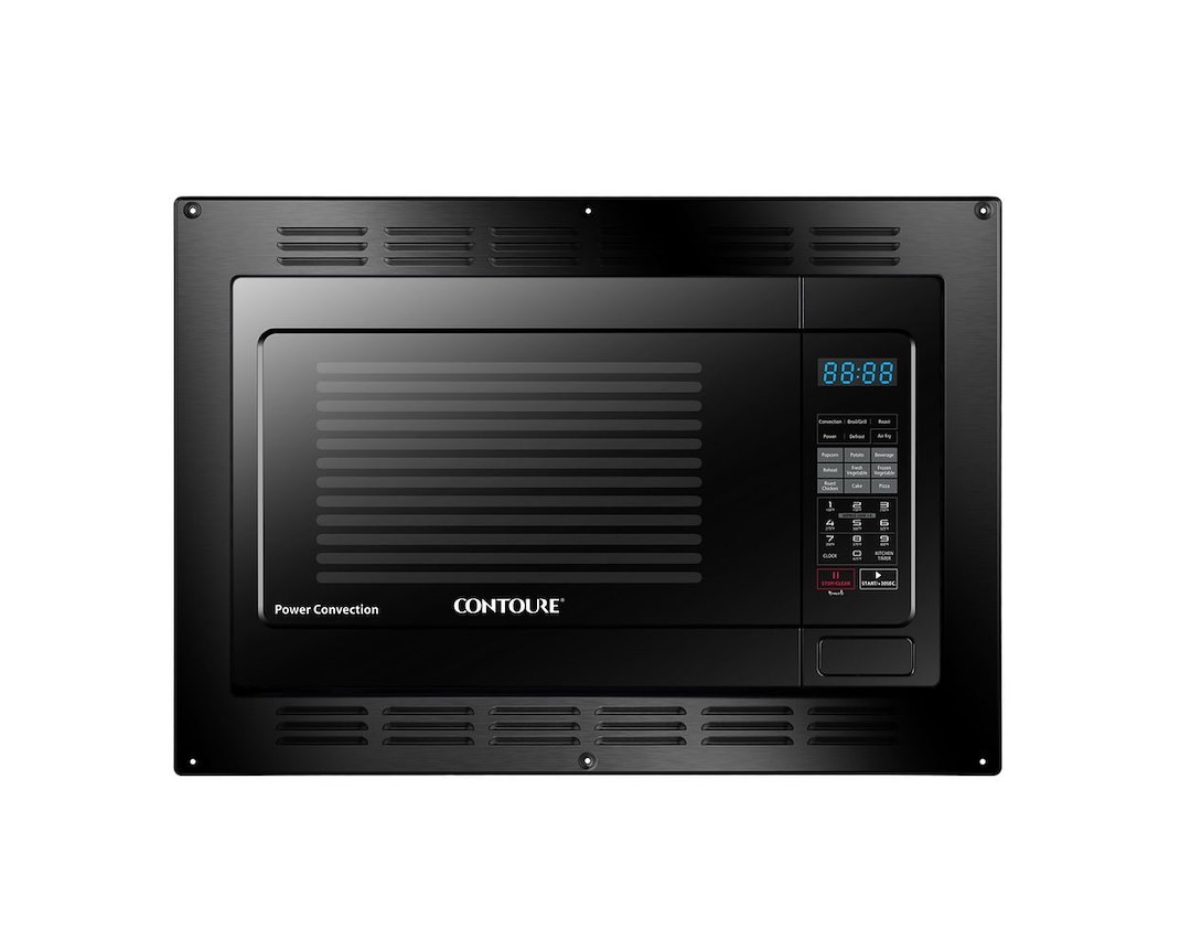 Nat.quality Microwave Oven, Mas ®, 1.1 Cubic Foot Capacity, 1000 Watts Cooking Power/ 1500 Watts Input Power – RV-188BK-CON