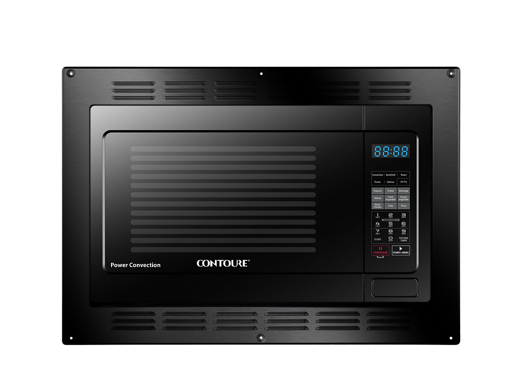 Nat.quality Microwave Oven, Mas ®, 1.1 Cubic Foot Capacity, 1000 Watts Cooking Power/ 1500 Watts Input Power – RV-188BK-CON