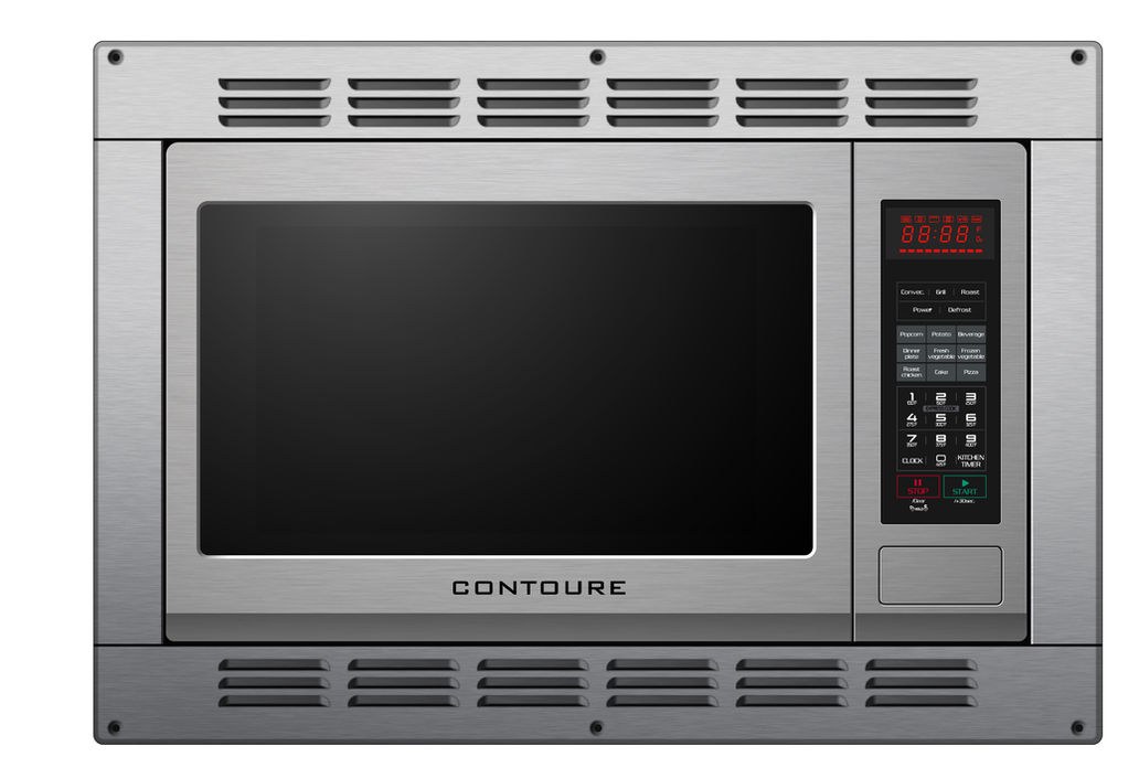 Nat.quality Microwave Oven, 1.1 Cubic Foot Capacity, 1000 Watts Cooking Power/ 1500 Watts Input Power – RV-190S-CON