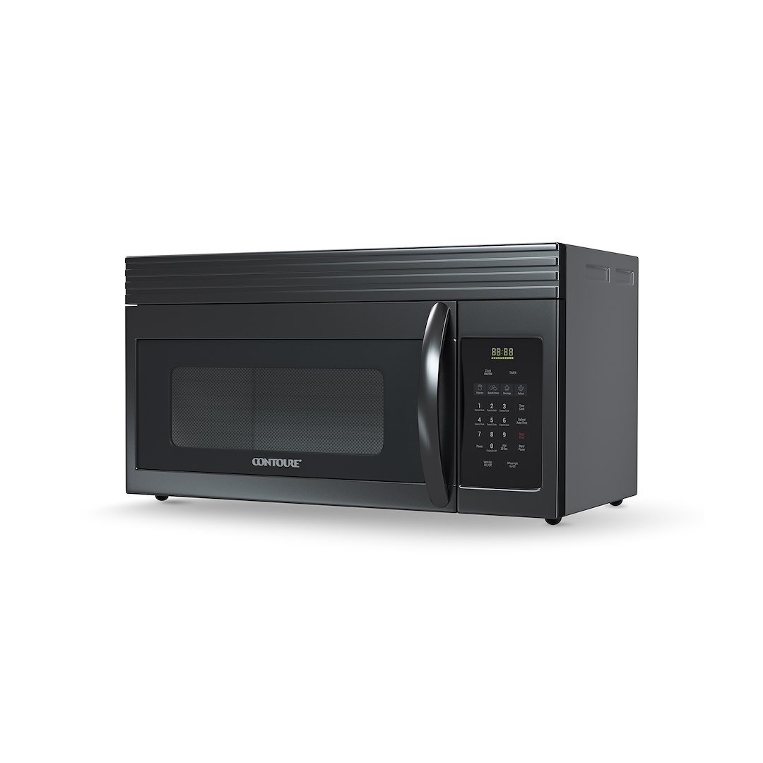 Nat.quality Microwave Oven, Over-The-Range, 30 Inch Width, Black – RV-400-BK-OTR