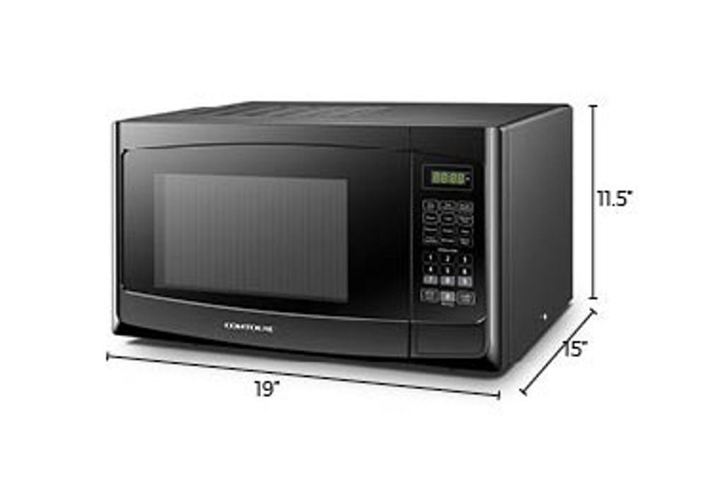 Nat.quality Microwave Oven, 1 Cubic Foot Capacity, 900 Watts Cooking Power/ 1350 Watts Input Power – RV-980B