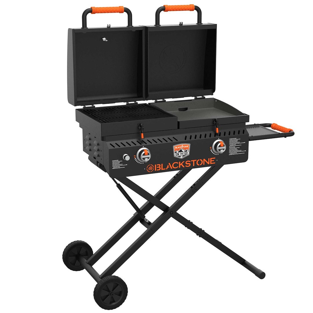 N Atlantic I Griddle, Uses H Style Burner for Even Heating, 34 Inch Cooking Space, Rectangular, Single Side Shelf, Electric Ignition – 1550