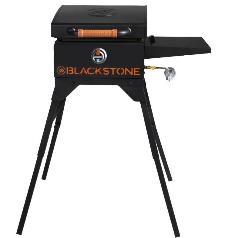 N Atlantic I Griddle, Uses H Style Burner for Even Heating, 17 Inch Length, Rectangular, Single Side Shelf, Cart Style – 1939
