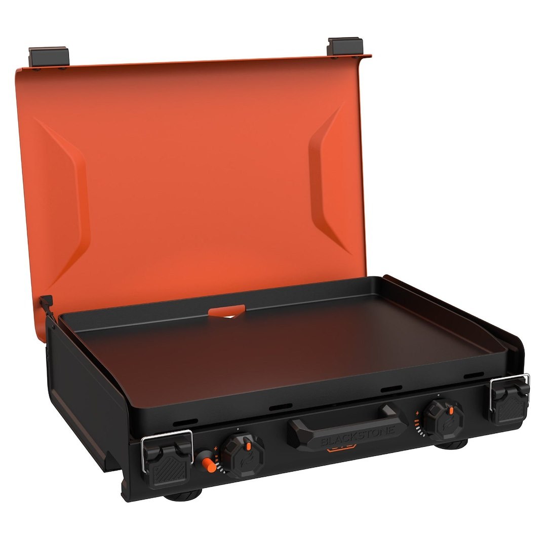 N Atlantic I Griddle, Otg, For Indoor and Outdoor Cooking, 20 Inch Cooking Space, Rectangular, With Drip Tray, Ceramic Titanium Coated Griddle – 2363