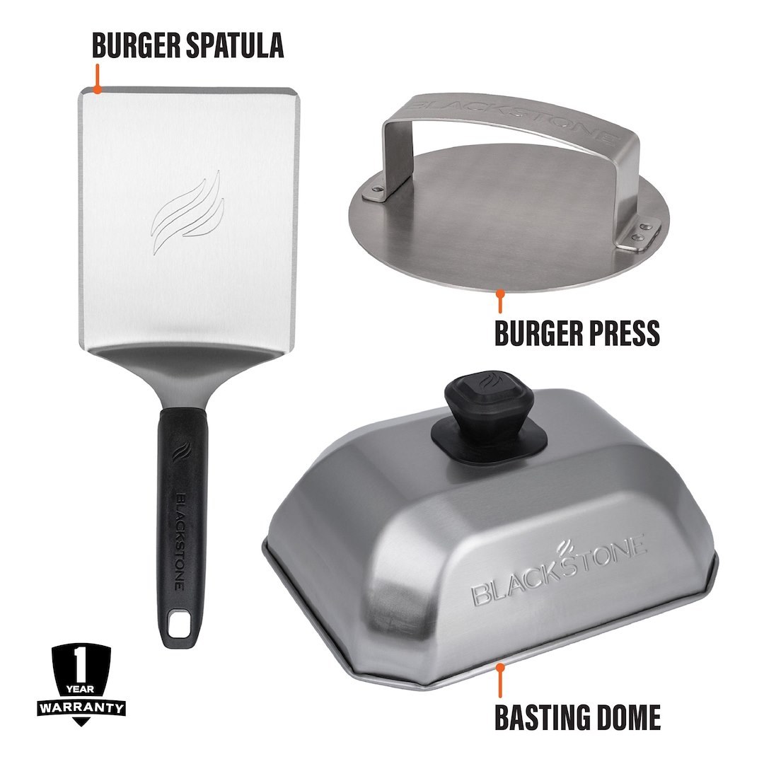 N Atlantic I Burger Press, Used to Make Round Meat Patties, Hand Press, Single Patty Press, Dishwasher Safe – 5462