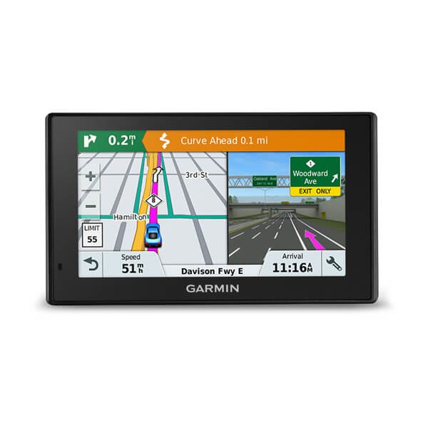 Garmin Noh GPS Navigation System, Drivesmart™ 51 Lmt-S, Route Guidance for Cars, With Preloaded Street Maps of North America – 010-N1680-02
