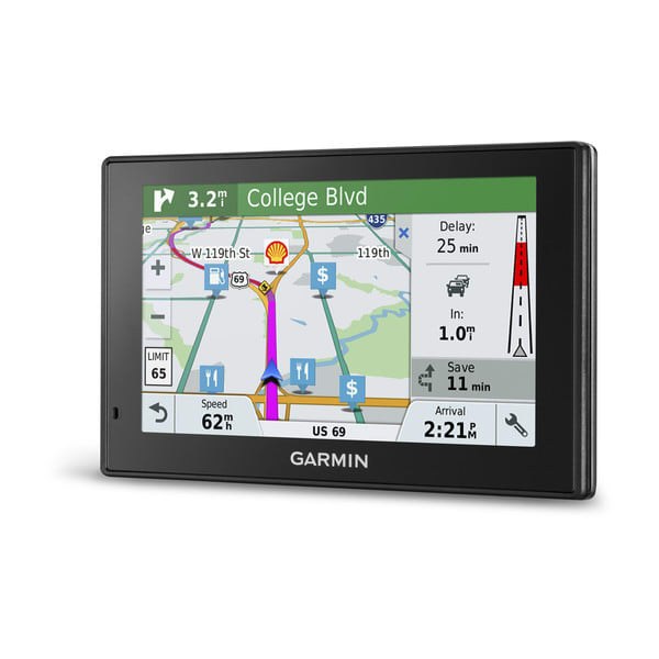 Garmin Noh GPS Navigation System, Drivesmart™ 51 Lmt-S, Route Guidance for Cars, With Preloaded Street Maps of North America – 010-N1680-02