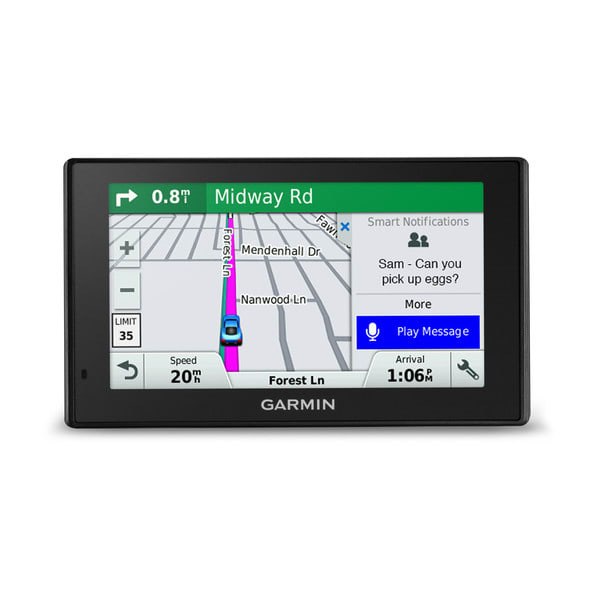Garmin Noh GPS Navigation System, Drivesmart™ 51 Lmt-S, Route Guidance for Cars, With Preloaded Street Maps of North America – 010-N1680-02