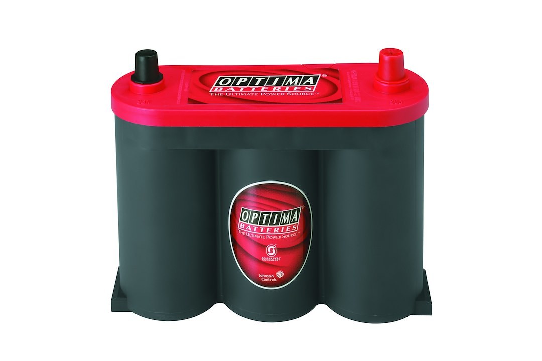 Optima Bat. Battery, Red Top, 6V Bci Group Number, Automotive Engine, 6 Volt, 800 Cold Cranking Amps, Top Terminals, Gel Electrolyte – 8010-044