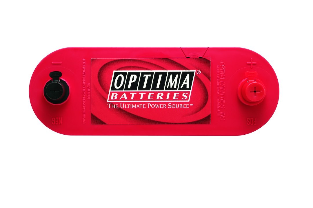 Optima Bat. Battery, Red Top, 6V Bci Group Number, Automotive Engine, 6 Volt, 800 Cold Cranking Amps, Top Terminals, Gel Electrolyte – 8010-044
