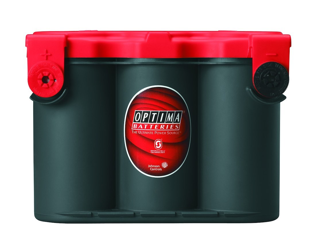 Optima Bat. Battery, Red Top, 78 Bci Group Number, Automotive Engine, 12 Volt, 800 Cold Cranking Amps, Threaded Stud Side Terminal – 8078-109