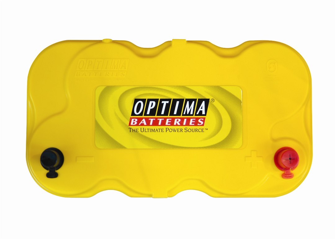Optima Bat. Battery, Yellow Top, D27F Bci Group Number, Automotive Engine, 12 Volt, 830 Cold Cranking Amps – 8037-127