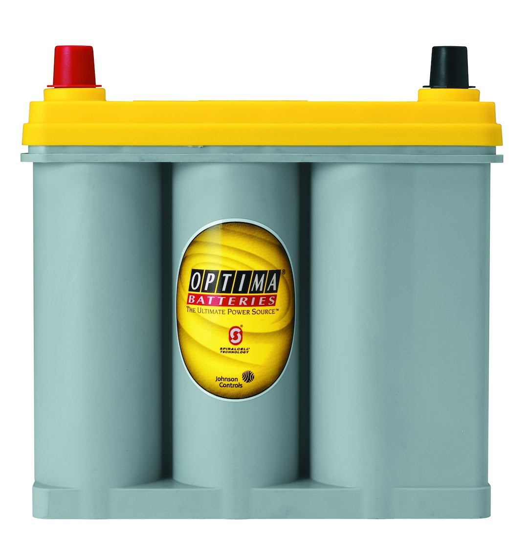 Optima Bat. Battery, Yellow Top, D51 Bci Group Number, Automotive Engine, 12 Volt, 450 Cold Cranking Amps – 8071-167